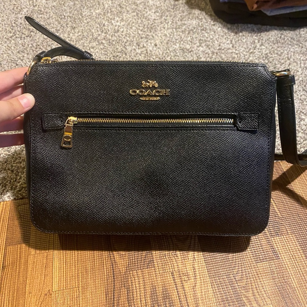 Black Coach Crossbody Bag